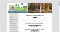 Desktop Screenshot of friendsmohgrove.org